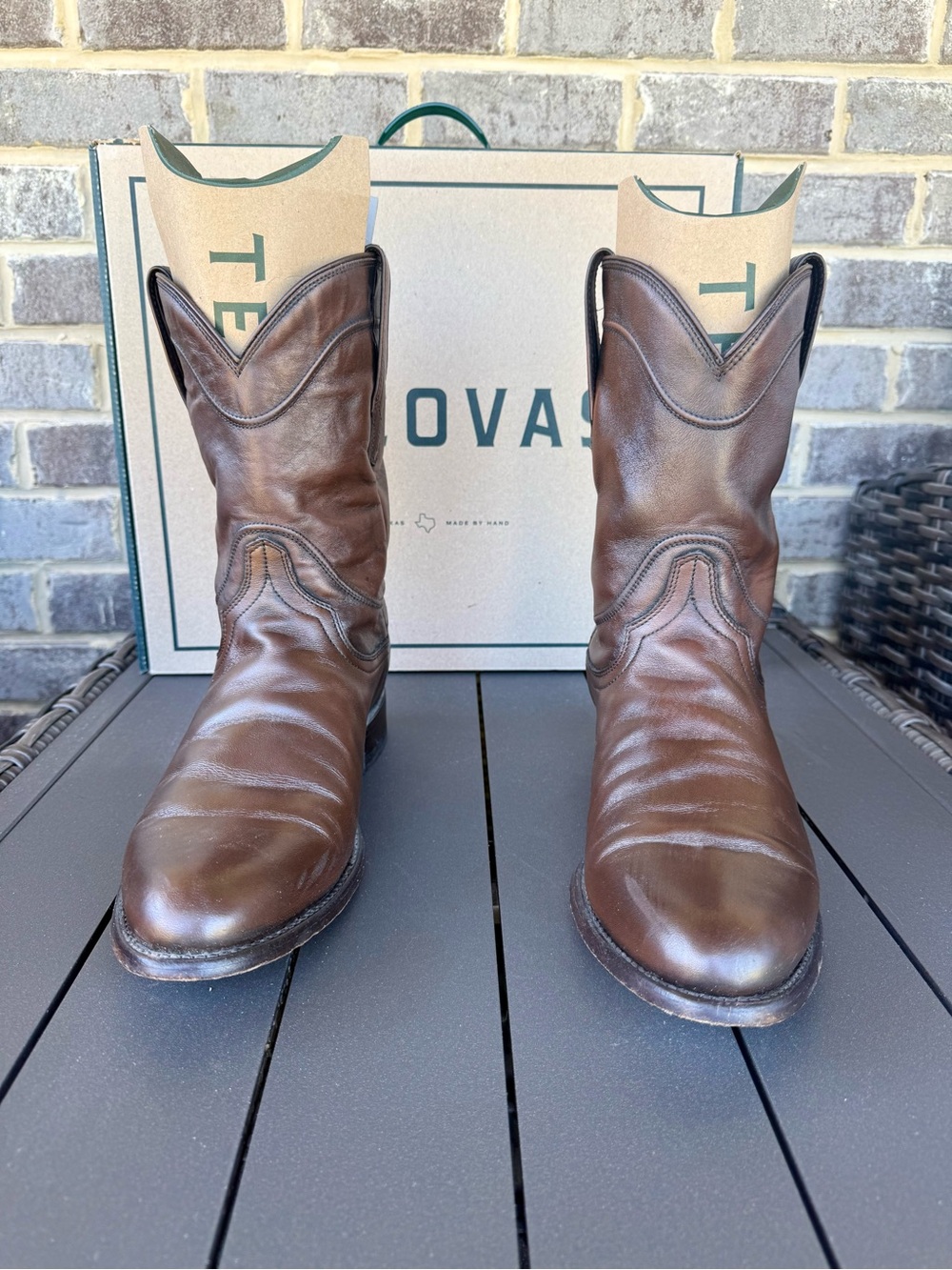 Tecovas The Earl Men's Leather Cowboy Boots